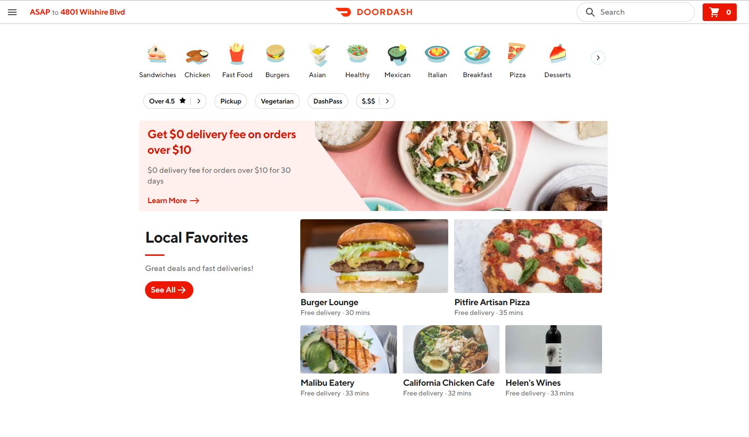 doordash College Inside