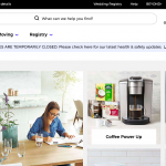 Bed Bath & Beyond Website