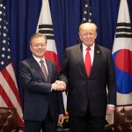 President_Donald_J._Trump_with_the_President_of_the_Republic_of_South_Korea_Moon_Jae-in_at_a_bilateral_meeting_Monday,_Sept._24,_2018,_at_the_Lotte_New_York_Palace_in_New_York._(44893921991)