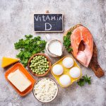 Healthy foods containing vitamin D