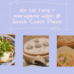 din tai fung + marugame