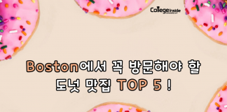 보스턴 도넛 맛집 추천 TOP 5!