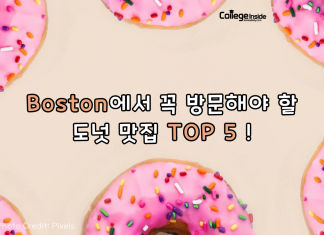 보스턴 도넛 맛집 추천 TOP 5!