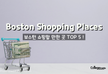 보스턴 쇼핑할 만한 곳 TOP 5!