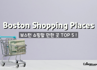 보스턴 쇼핑할 만한 곳 TOP 5!